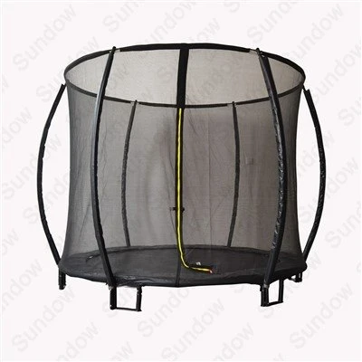 Trampoline enterré avec filet de sécurité